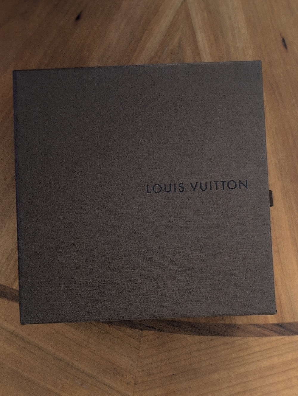 Louis Vuitton Dark Brown Presentation Box